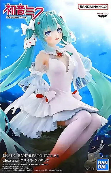 HATSUNE MIKU CLEARLUXE PVC STATUE HATSUNE MIKU (CLIONE) 25 CM